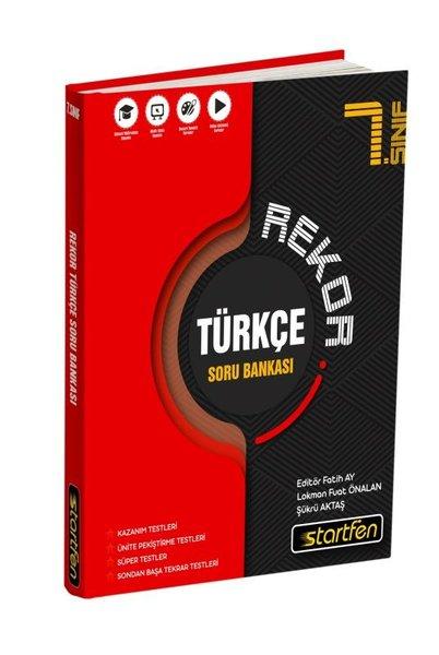 7. Sınıf Türkçe Rekor Soru Bankası | Startfen Yayınları (İnce Kapak)  - Resim 1
