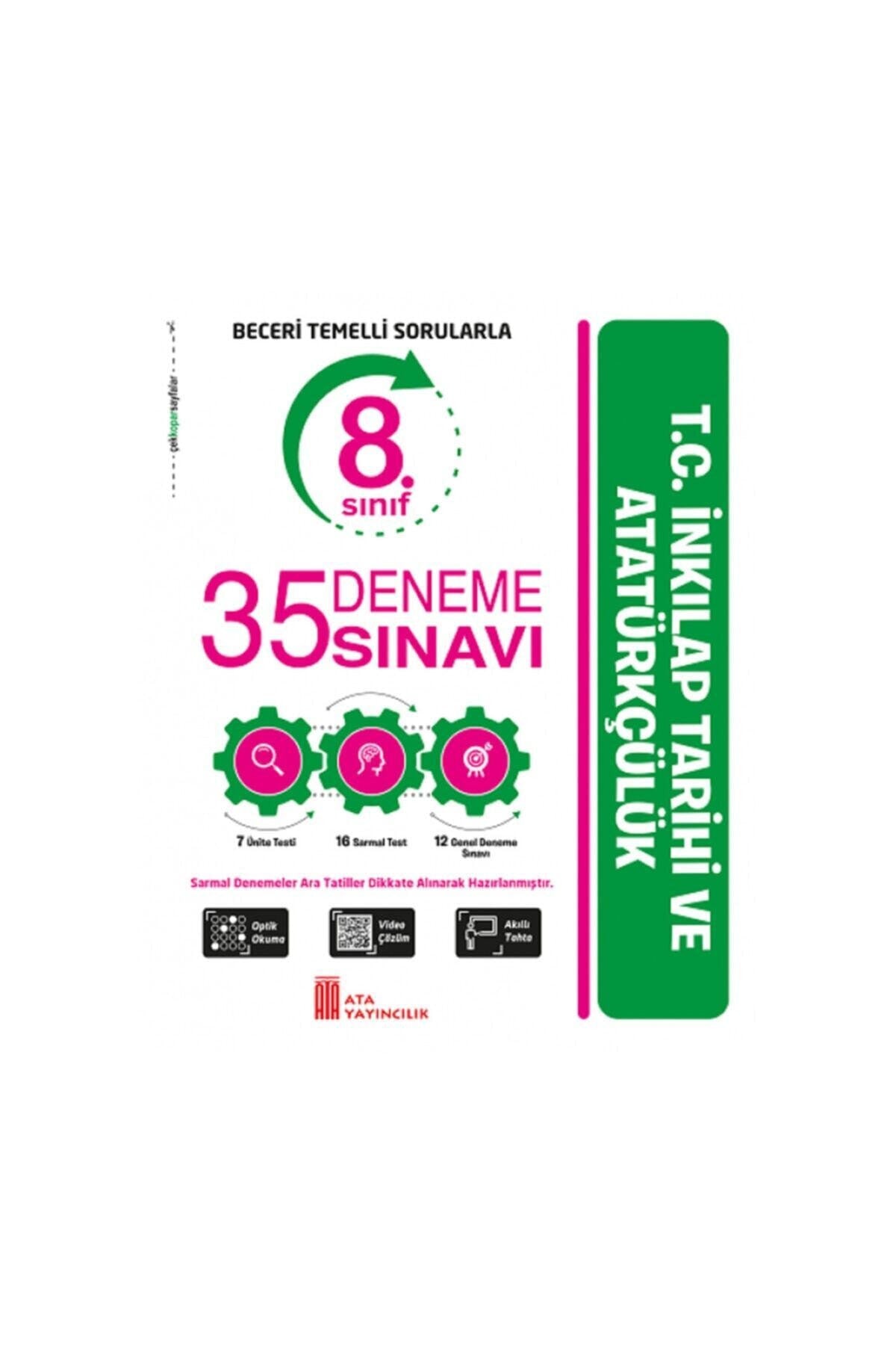 8. Sınıf 35 Deneme Sınavı TC. İnkılap Tarihi ve Atatürkçülük kitap kapağı