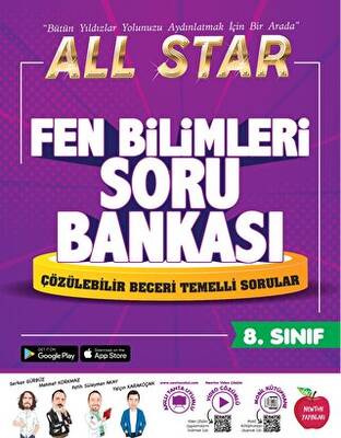 8. Sınıf All Star Fen Bilimleri Soru Bankası - Kolektif kitap kapağı