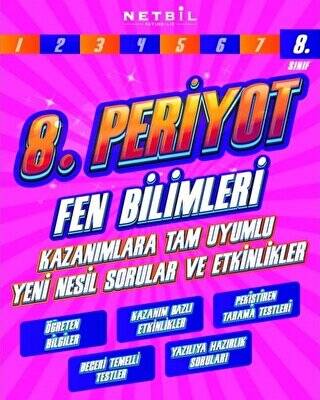8. Sınıf Fen Bilimleri 8. Periyot Soru Bankası - Kolektif kitap kapağı