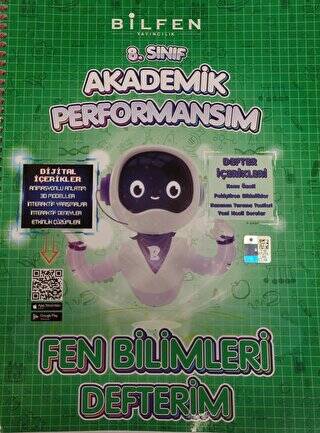 8. Sınıf Fen Bilimleri Akademik Performansım Defterim - Kolektif kitap kapağı