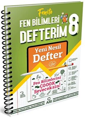 8. Sınıf Fen Bilimleri Defterim - Hamdi Göksu kitap kapağı