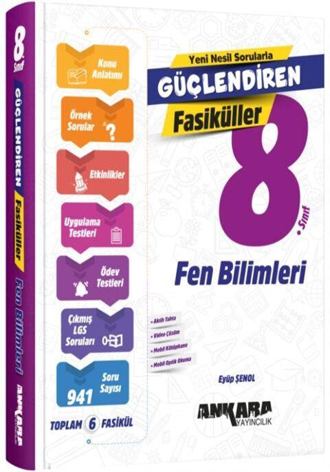 8. Sınıf Güçlendiren Fen Bilimleri Fasiküller - Eyüp Şenol kitap kapağı