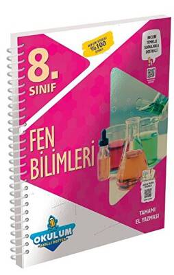 8. Sınıf Fen Bilimleri Okulum Akıllı Defter - Kolektif kitap kapağı