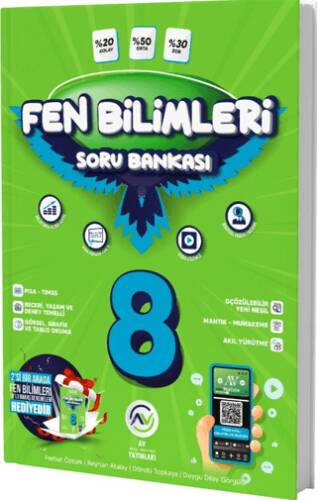 8. Sınıf Fen Bilimleri Soru Bankası - Ferhat Öztürk kitap kapağı