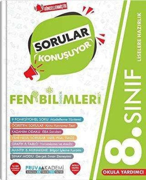 8. Sınıf Fen Bilimleri Sorular Konuşuyor - Kolektif kitap kapağı