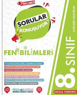 8. Sınıf Fen Bilimleri Sorular Konuşuyor Soru Bankası - Kolektif kitap kapağı