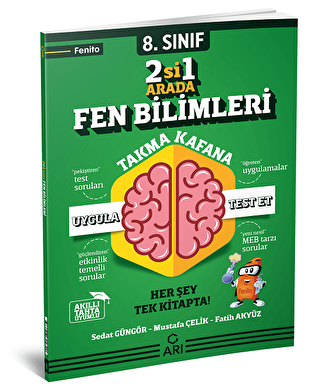 8. Sınıf Fenito 2 si 1 Arada Fen Bilimleri - Sedat Güngör kitap kapağı