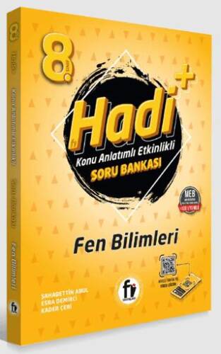 8. Sınıf Hadi Fen Bilimleri Konu Etkinlikli Soru Bankası - Esra Demirci kitap kapağı