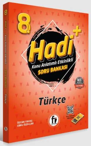 8. Sınıf Hadi Türkçe Konu Etkinlikli Soru Bankası - Kolektif kitap kapağı