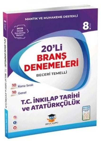 8. Sınıf İngilizce 20'li Branş Denemeleri - Kolektif kitap kapağı