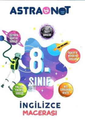 8. Sınıf İngilizce Astrobinot Macerası - Kolektif kitap kapağı