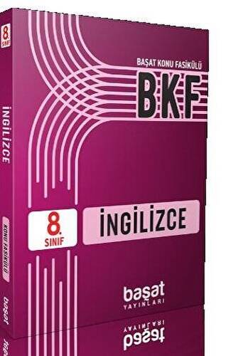 Başat Yayınları 8. Sınıf İngilizce Ders Fasikülü - Kolektif kitap kapağı