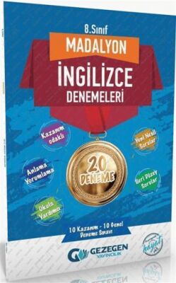 8. Sınıf Madalyon İnglizce Denemeleri - Kolektif kitap kapağı
