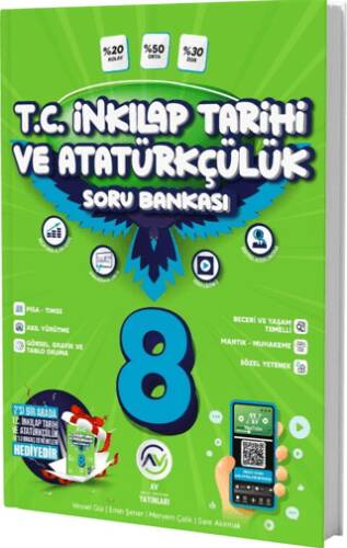 8. Sınıf İnkılap Tarihi ve Atatürkçülük Soru Bankası - Veysel Gül kitap kapağı