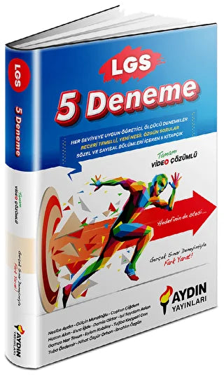8. Sınıf LGS 5 Deneme Seti - Kolektif kitap kapağı