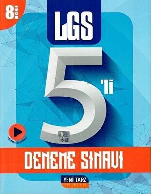 Yeni Tarz Yayınları 8. Sınıf LGS 5`li Deneme Sınavı - Kolektif kitap kapağı