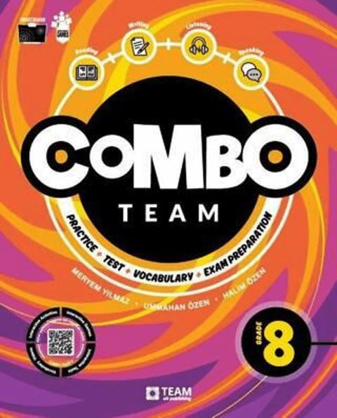 8. Sınıf LGS Combo Team kitap kapağı