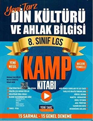 2022 8.Sınıf LGS Din Kültürü ve Ahlak Bilgisi Kamp Kitabı - Kolektif kitap kapağı