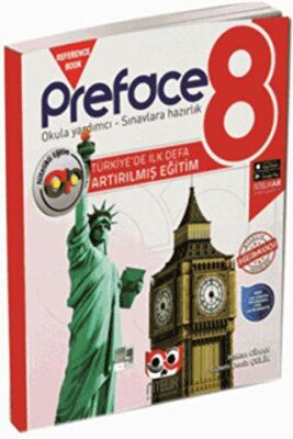 8. Sınıf İngilizce Preface Reference Book Artırılmış Konu Kitabı - Kolektif kitap kapağı