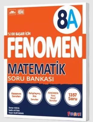 8. Sınıf LGS Matematik A Fenomen Soru Bankası - Soner Koca kitap kapağı