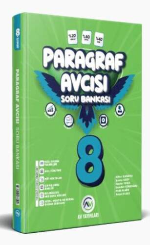 8. Sınıf LGS Paragraf Soru Bankası - Kolektif kitap kapağı