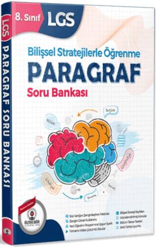 Özdebir Yayınları 8. Sınıf LGS Paragraf Soru Bankası - Kolektif kitap kapağı