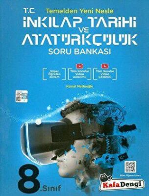 8. Sınıf T.C. İnkılap Tarihi ve Atatürkçülük Soru Bankası - Kolektif kitap kapağı