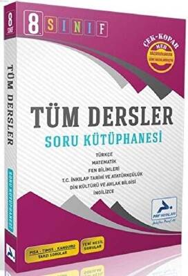 8. Sınıf Tüm Dersler Soru Kütüphanesi - Kolektif kitap kapağı