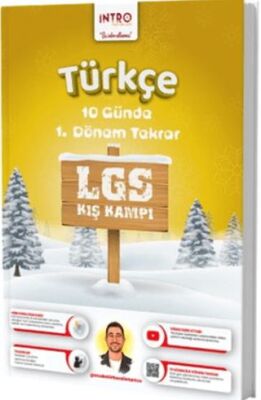 8. Sınıf LGS Türkçe 10 Günde 1. Dönem Tekrar Kış Kampı - Kolektif kitap kapağı