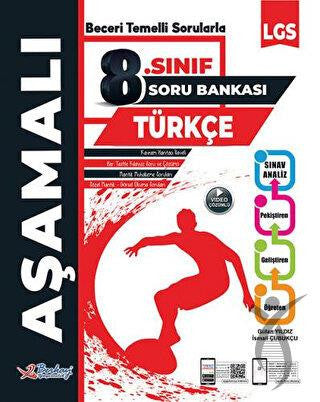 8. Sınıf LGS Türkçe Aşamalı Soru Bankası - Kolektif kitap kapağı