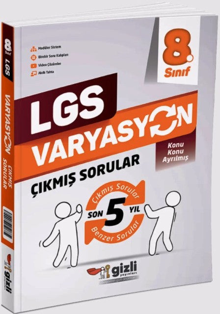 8. Sınıf LGS Varyasyon Çıkmış Sorular - Kolektif kitap kapağı