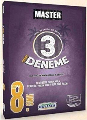 8. Sınıf Master 3 Deneme - Kolektif kitap kapağı