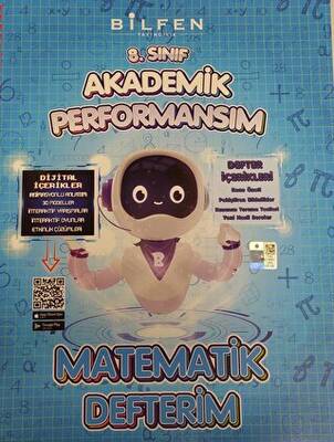 8. Sınıf Matematik Akademik Performansım Defterim - Kolektif kitap kapağı