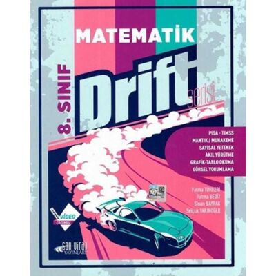 Son Viraj Yayınları 8. Sınıf Matematik Drift Serisi Video Çözümlü - Kolektif kitap kapağı