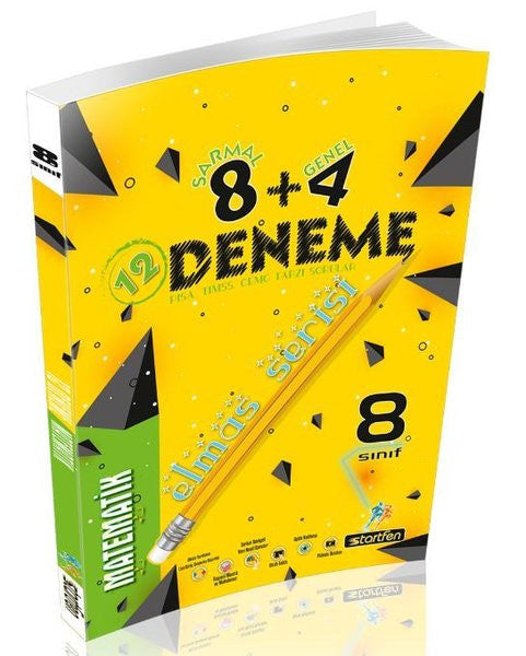 8. Sınıf Matematik Elmas Deneme - Kolektif kitap kapağı