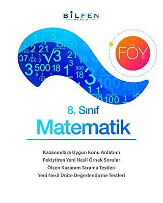 8. Sınıf Matematik Öğrenim Föyleri - Kolektif kitap kapağı