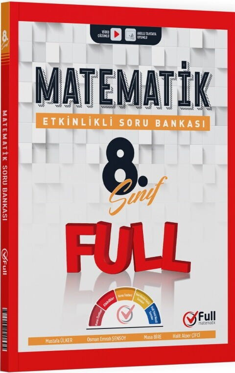 8. Sınıf Matematik Soru Bankası Full Matematik - Kolektif kitap kapağı