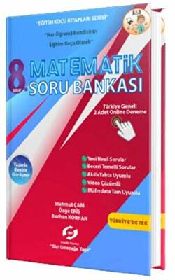 Transfer Yayınları 8. Sınıf Matematik Soru Bankası - Mahmut Çam kitap kapağı