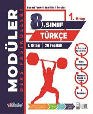 8. Sınıf Modüler Türkçe Ders Fasikülleri - Kolektif kitap kapağı