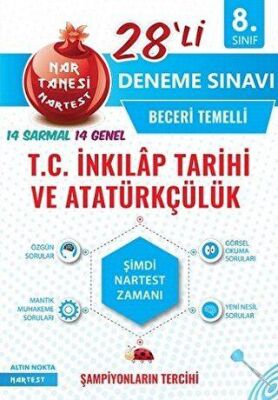 8.Sınıf Nar Tanesi T.C. İnkılap Tarihi 28 Deneme Sınavı - Kolektif kitap kapağı