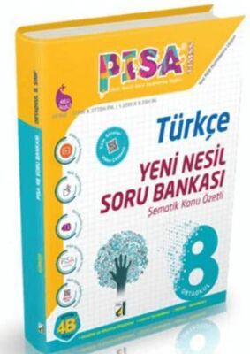 8. Sınıf Pisa Yeni Nesil Türkçe Soru Bankası - Kolektif kitap kapağı