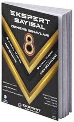 8. Sınıf Sayısal Deneme Sınavları - Kolektif kitap kapağı