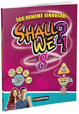 8. Sınıf Shall We?! - LGS Deneme Sınavları - Demet Cansu kitap kapağı
