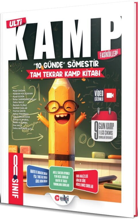8. Sınıf Sömestır Kamp Fasikülleri - Murat Doğan kitap kapağı