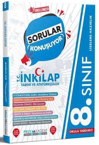 8. Sınıf Sorular Konuşuyor TC İnkılap Tarihi ve Atatürkçülük - Kolektif kitap kapağı