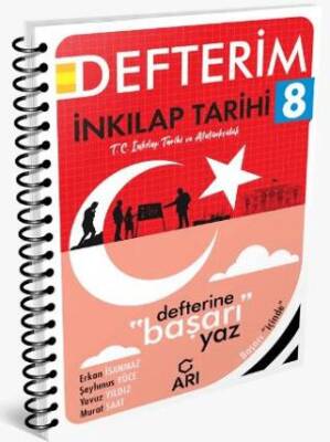 8. Sınıf İnkılap Tarihi Defterim - Şeyhmus Yüce kitap kapağı