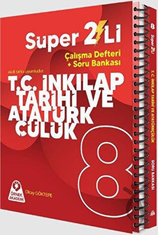 8. Sınıf Süper İkili T.C. İnkılap Tarihi ve Atatürkçülük Seti - Olcay Göktepe kitap kapağı