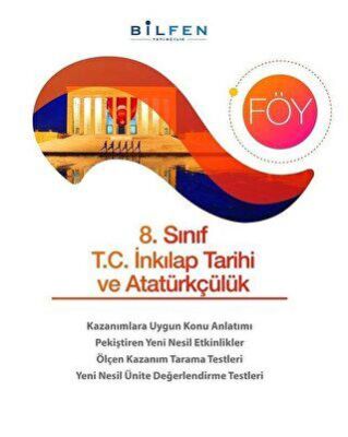 8. Sınıf TC İnkılap Tarihi ve Atatürkçülük Föy - Kolektif kitap kapağı