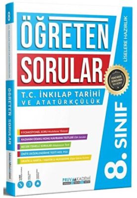 8. Sınıf T.C İnkılap Tarihi ve Atatürkçülük Öğreten Soru Bankası - Kolektif kitap kapağı